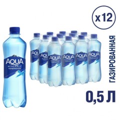 Аква Минер Газ 0.5л ПЭТ