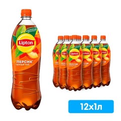 Липтон Чай Хол Персик 1л ПЭТ