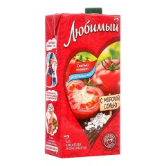 Любимый Нектар Томат Морская Соль 0.95л