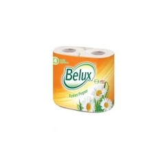 BELUX туал/бум 4шт 2сл СТАНДАРТ Белая белюкс, шт