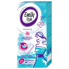 Emily Style Прокладки ежедн.CLASSIC (20шт) эмили стайл эксе , шт