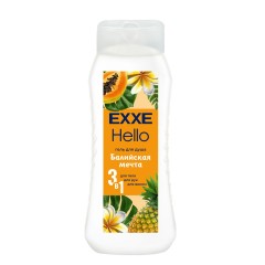 EXXE HELLO Гель д/душа 400мл 3в1 Балийская Мечта эксе, шт