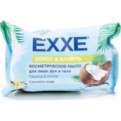 EXXE мыло 1*75г Кокос и Ваниль (флоу-пак) С0007380  эксе, шт