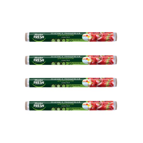 Master FRESH Пленка пищевая 20м д/продуктов рулон С0004697 эксе мастер, шт