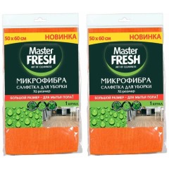 Master FRESH ЭКО Салфетка хлопок д/пола 50*70см 1шт Ролик тряпка С0007099 мастер фреш, шт