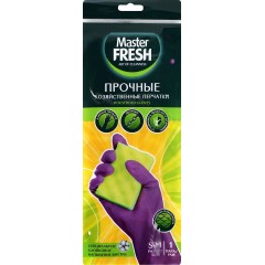 Master FRESH ЭКОНОМ хоз.перчатки (латексные) S/M 1 пара С0006057 мастер фреш, шт