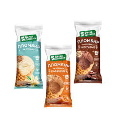 Стакан 70г ВКУС КРЕМ БРЮЛЕ С СИРОПОМ п/п 8% с ЗМЖ Белая Долина