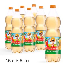 Лимонад Черноголовка 1,0л. ПЭТ Персик