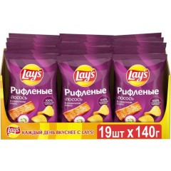 Лейз риф Лосось 140г