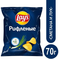 Лейз риф Сметана Лук 70г