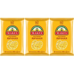 Вермишель Макфа(паутинка) 400гр, шт