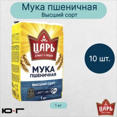 Мука 1кг Царь, шт