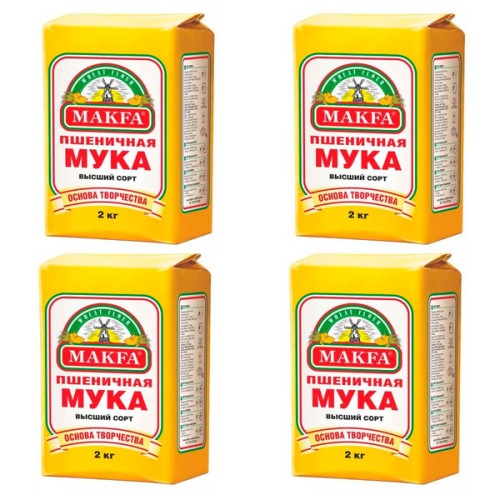 Мука 2кг Макфа, шт — купить Мука в Москве