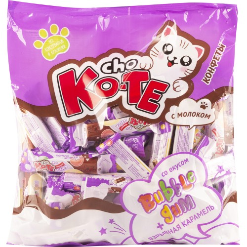 CHOODLY®CHO KO-TE® Котолапки. Марм.жеват.пакет 90гр/Махеевъ, шт