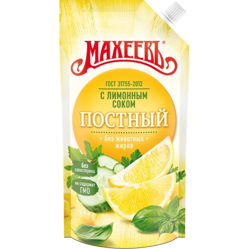 Майонезный соус  Провансаль 40% жирн. д/п 630гр/МахеевЪ, шт