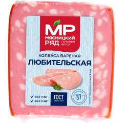 Любительская колбаса вар. ГОСТ целофан  (ЛМК), кг