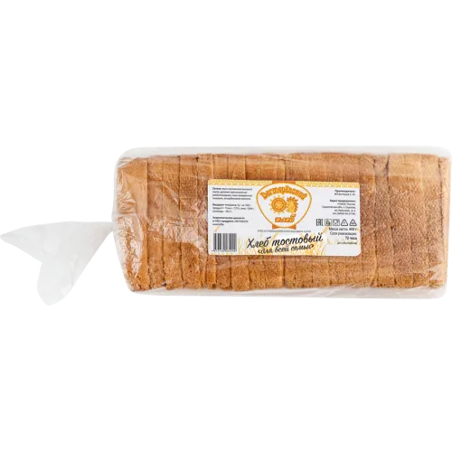 Хлеб Тостовый 400гр(Дектярев)