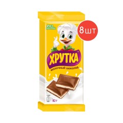 ХРУТКА Молочный Шоколад Молная Начинка 82г