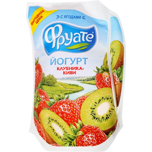 Йогурт с клубникой и киви Фруате 950г 1,5% LP , шт