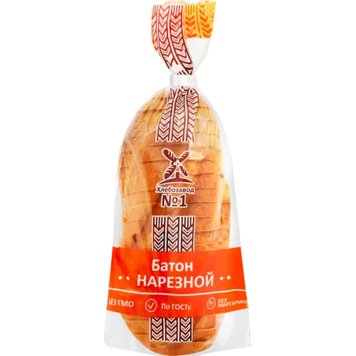 Батон НАРЕЗНОЙ .1шт Знак Хлеба