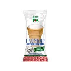 Карт. стакан пломбир на сливках 15% 80г P&V, шт