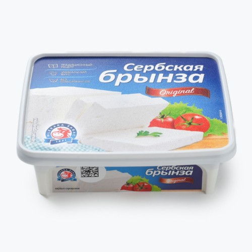 Сербская брынза сыр мягкий 40% 200 гр. (230 гр с сывороткой), шт.