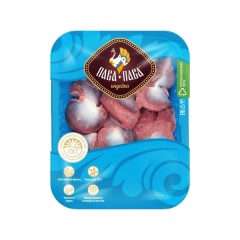 Мышечные желудки индейки, лоток, заморозка, кг