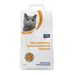 Наполнитель 2кг/6л древесный д/кош туалета ткс синий, шт