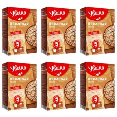 КРУПА УВЕЛКА ПЕРЛОВАЯ 5пак/80г, шт