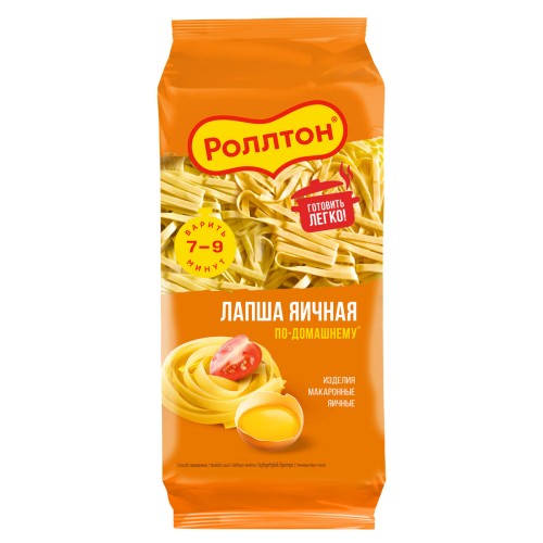 РОЛТОН ЛАПША ЯИЧНАЯ 400г