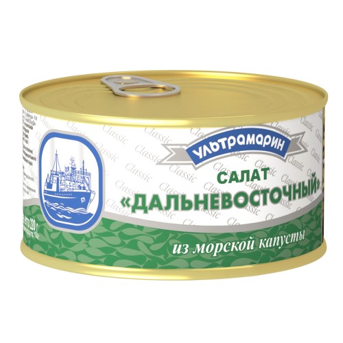 САЛАТ ИЗ МОРСКОЙ КАПУСТЫ 5 МОРЕЙ 220г, шт