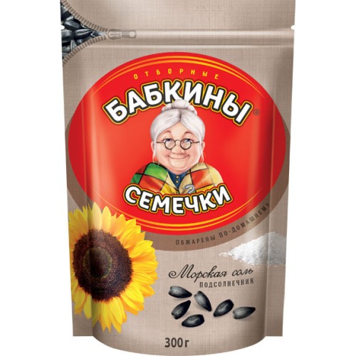 СЕМЕЧКИ ПРИВЕТ ОТБОРНЫЕ ЖАРЕНЫЕ 300г