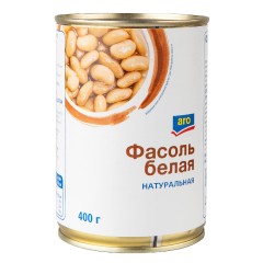 ФАСОЛЬ РОЗАННА БЕЛАЯ 400г, шт