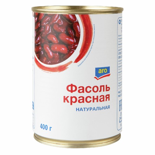 ФАСОЛЬ РОЗАННА КРАСНАЯ 400г, шт