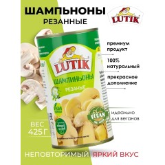 ШАМПИНЬОНЫ LUTIK МАРИНОВАННЫЕ ПО-ДВОРЯНСКИ 314мл