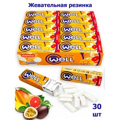 Жев.резинка со вкусом фруктов 14гр/30шт, шт