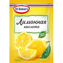 Лимонная кислота 50г, шт