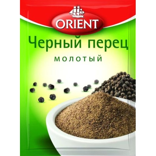 Перец черный молотый 10г, шт