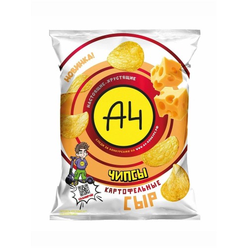 Чипсы Hroom картоф. 50г Сыр