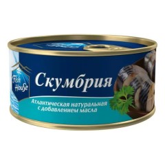 Пресервы Дары Моря Скумбрия Пикантная 160гр