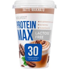 Напиток кисломол. обезжир. с высоким содержанием белка безлактозный Protein Max со вкусом клубники