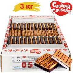 печенье сладкая Слобода (деревенское с суфле)