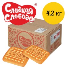 печенье сладкая Слобода (Деревенское к кофе сахарное для детского питания)
