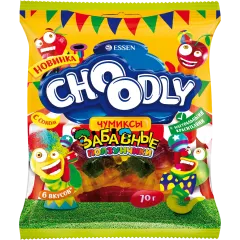 CHOODLY®ЗАБАВНЫЕ Ползунчики. Марм.жеват.пакет 70гр/Махеевъ, шт