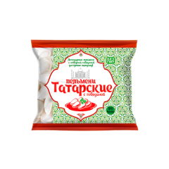 Пельмени с говядиной ТАТАРСКИЕ 1кг (Б\К)