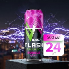 Flash Up Energy Bubble GUM 0.45л банка