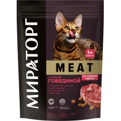 Корм кошачий Кошачья миска Говядина, шт