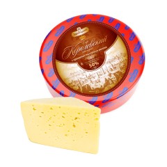 Сыр Пружанский со вкусом топленого молока 50% брус Пружаны, кг