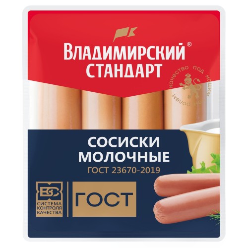 Сосиски Дачные п/а (ЛМК), кг