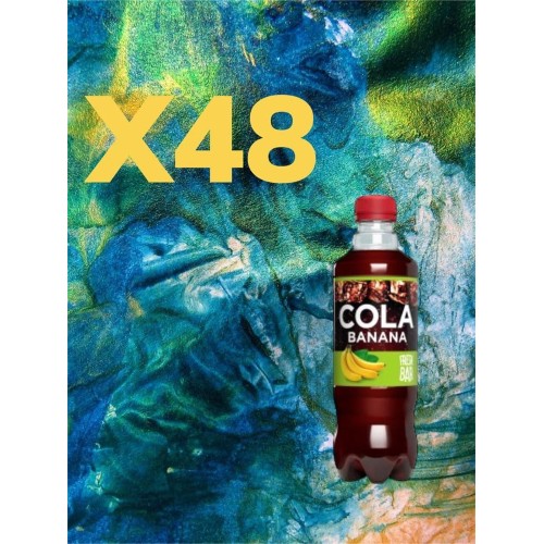 Напиток газированный Cola by FB Banana пэт 0,48л